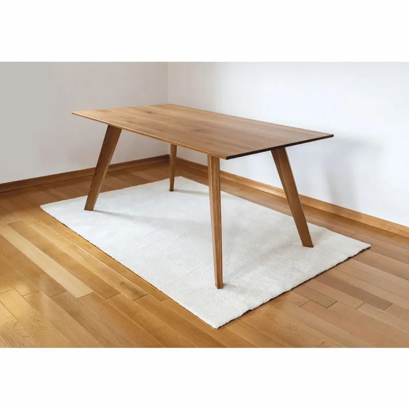 Preisknaller Casa Padrino Mesa de Comedor de Lujo de Roble Marrón - Varios Tamaños - Muebles de Comedor
