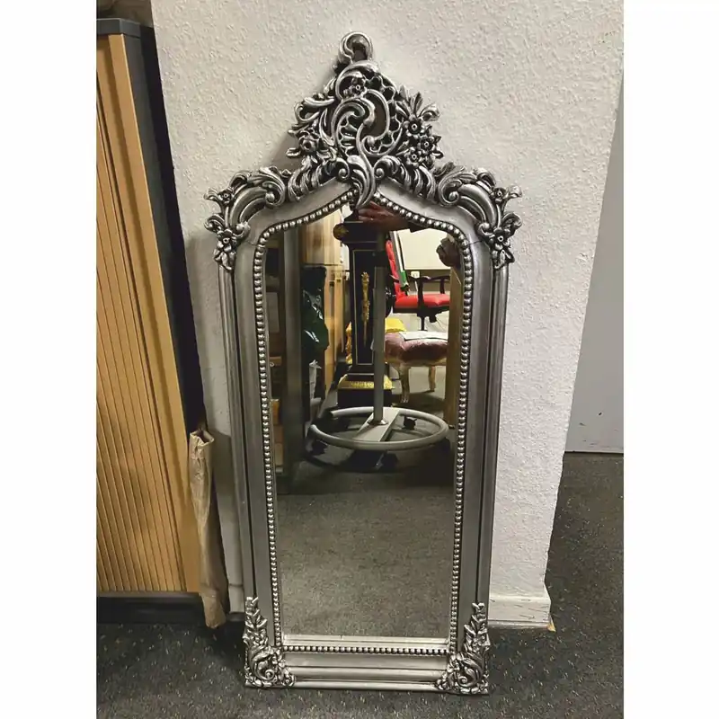Casa Padrino espejo barroco plata A. 115 cm - Magnífico mueble barroco Direktkauf