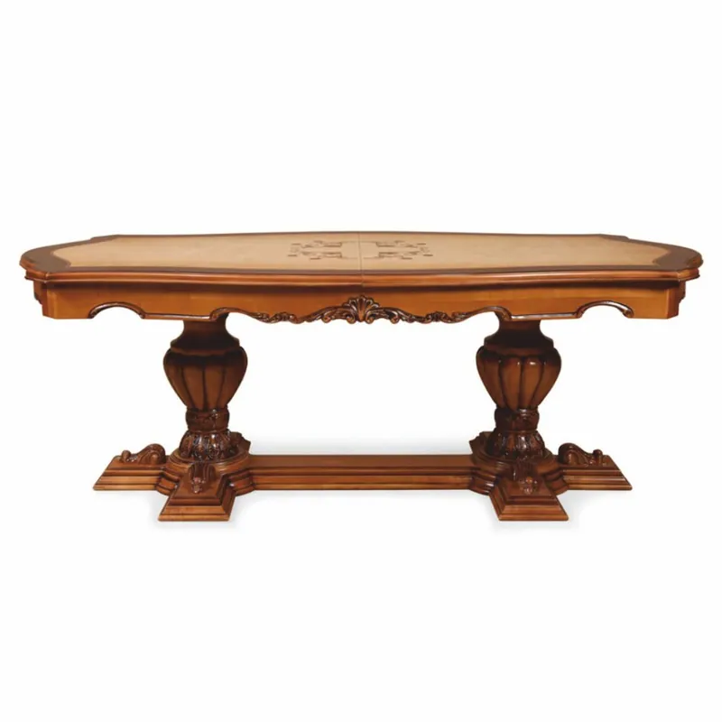 Casa Padrino mesa de comedor barroco de lujo marrón / natural 310 cm - Muebles de comedor barrocos Letzte Chance