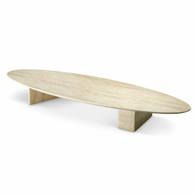 Casa Padrino mesa de centro de jardín de lujo beige 240 cm - Muebles de hotel y jardín Knallerangebot