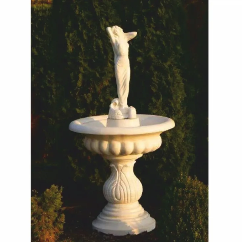 Heißes Angebot Casa Padrino baño de pájaros barroco fuente mujer arena Ø 79 x A. 156 cm