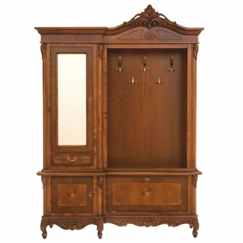 Casa Padrino guardarropa barroco de lujo marrón 162 x 45 x A. 230 cm - Muebles de armario barroco Bestseller