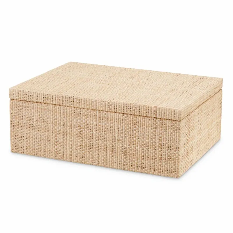 Casa Padrino caja de almacenaje de lujo natural 28 cm - Accesorios de lujo Bestpreis