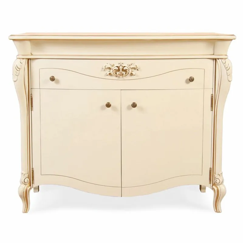Geprüft Casa Padrino cómoda barroco de lujo crema 108 x 52 x A. 121 cm - Muebles Barrocos