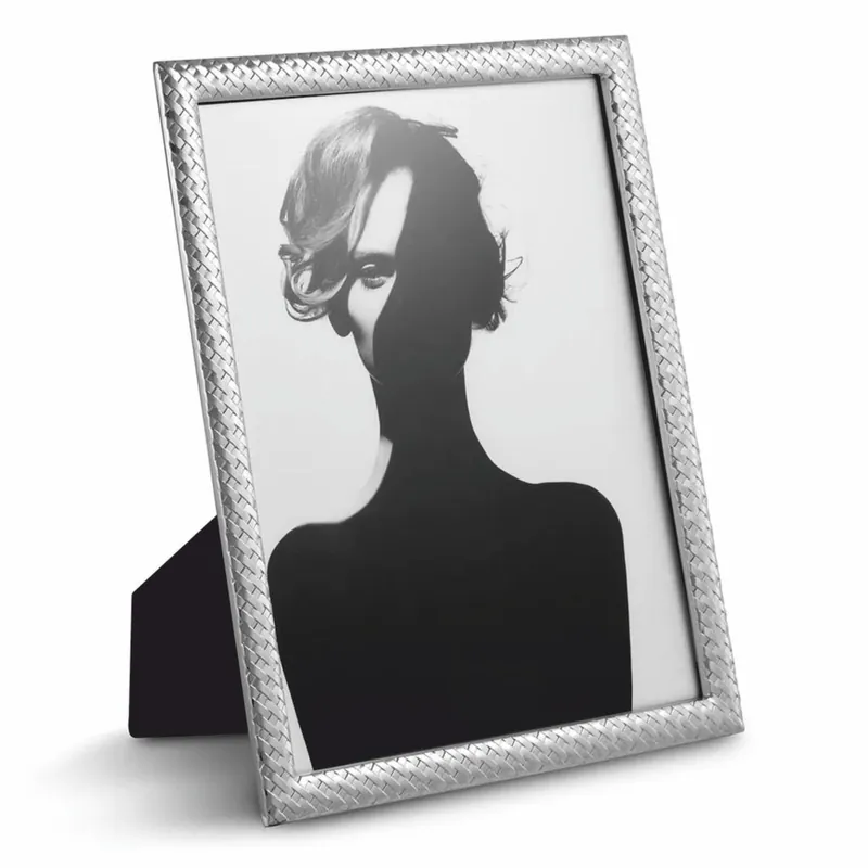Bestseller Casa Padrino marco de imagen de metal de lujo plata A. 28 cm - Accesorios Deco