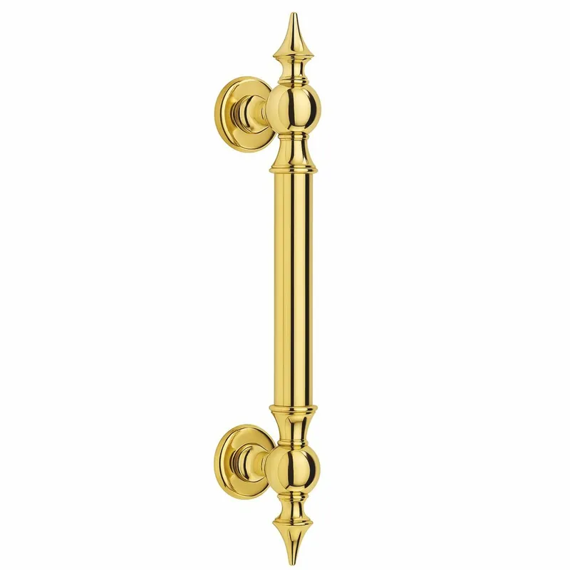 Rabatt Casa Padrino conjunto de manijas de puerta barrocos oro A. 20 cm - Accesorios para el hogar barrocos