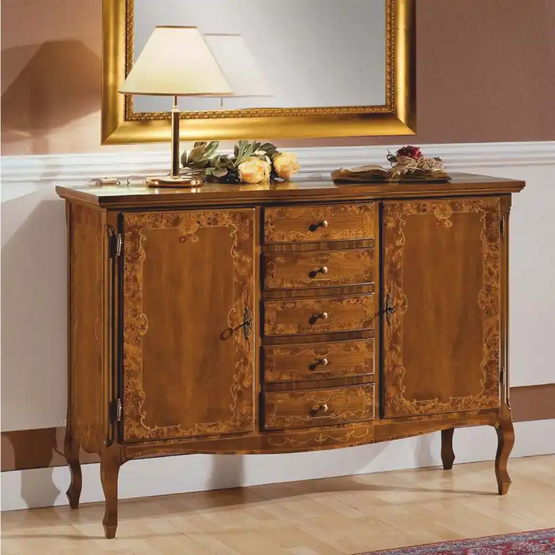 Preis Gesenkt Casa Padrino aparador barroco de lujo marrón 140 cm - Muebles barrocos - Hecho en Italia