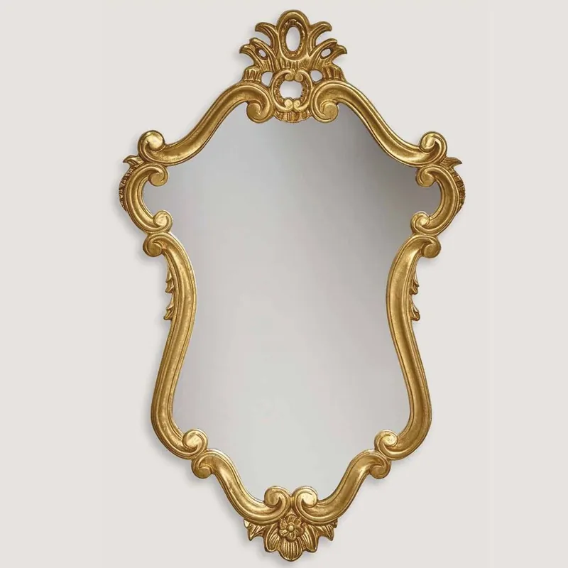 Günstig Casa Padrino espejo barroco de lujo oro Al. 100 cm - Muebles barrocos - Hecho en Italia
