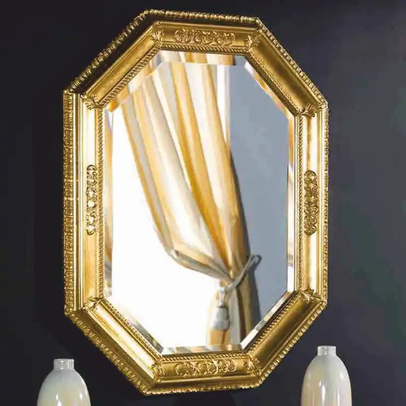 Casa Padrino espejo barroco de lujo oro Al. 85 cm - Muebles barrocos - Hecho en Italia Billig