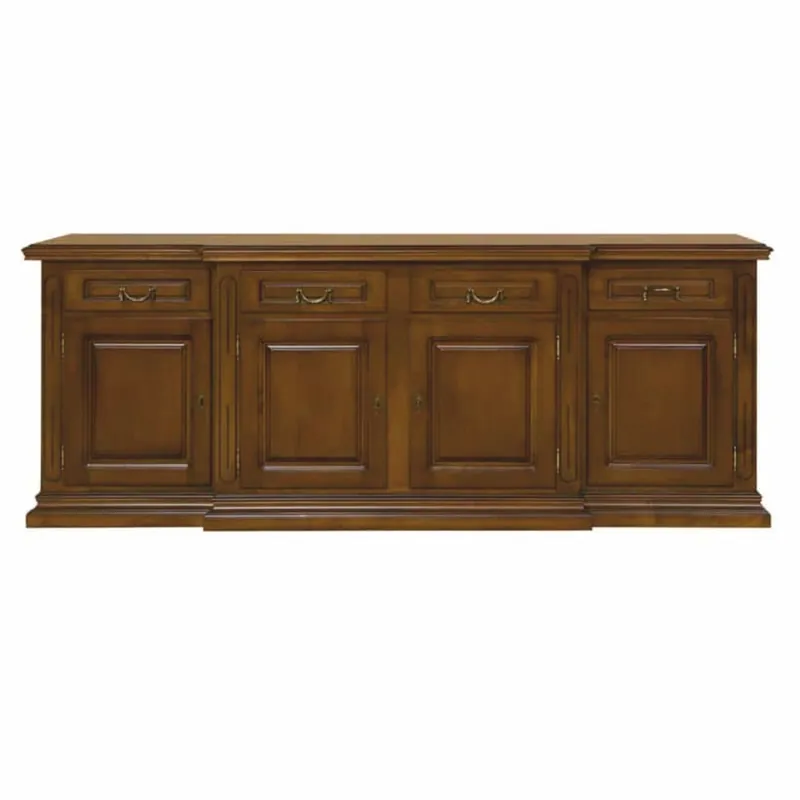 Casa Padrino Aparador Barroco de Lujo de Madera Maciza Marrón 233 cm - Muebles Barrocos Neu Im Sortiment