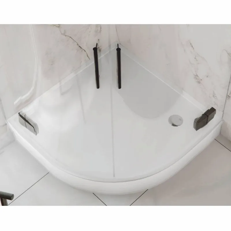 Top-Angebot Casa Padrino plato de ducha de lujo blanco alto brillo 89,5 cm - Interior de baño