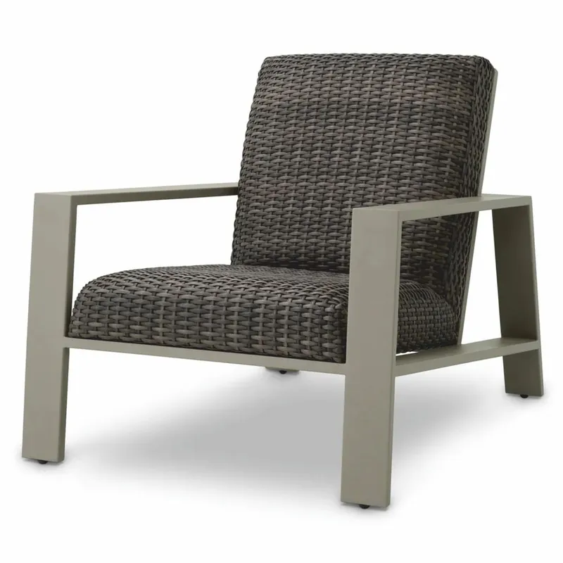 Sonderangebot Casa Padrino sillón de jardín de lujo de ratán artificial gris - Muebles de jardín y patio