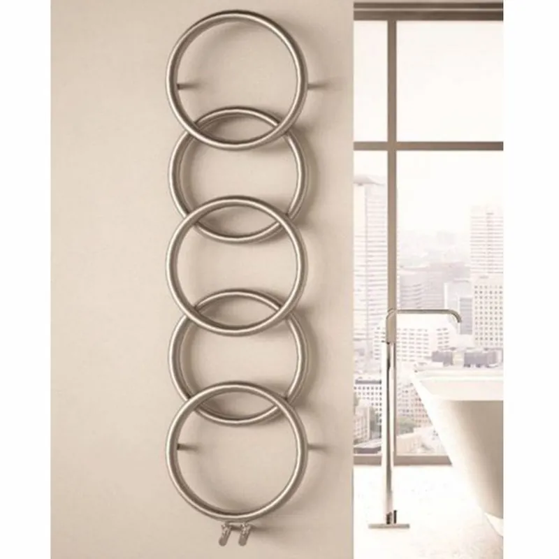 Casa Padrino calefactor de pared de lujo de acero inoxidable plata Al. 147 cm Neue Kollektion