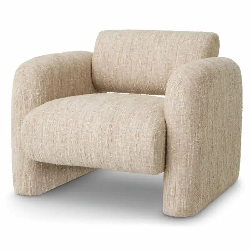 Top-Preis Casa Padrino Sillón de Lujo Crema 100 cm - Muebles para Sala de Estar y Hotel