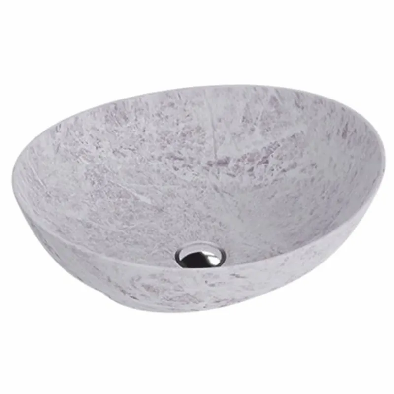 Online Kaufen Casa Padrino lavabo de lujo gris 41,5 cm - Accesorios de baño