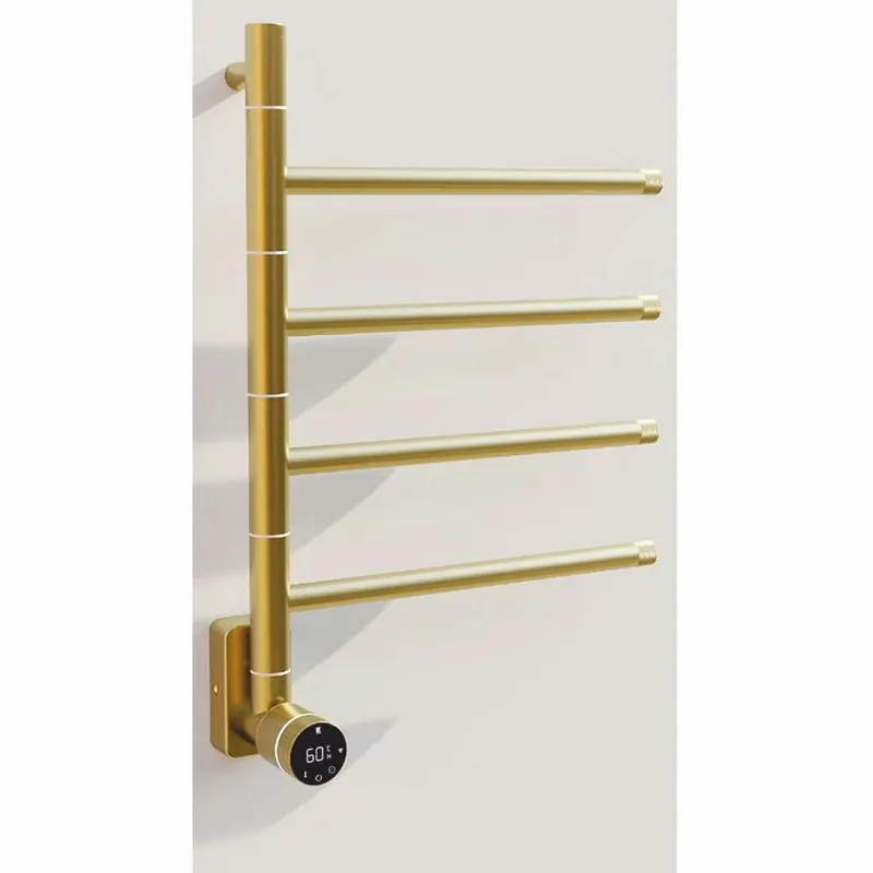 Casa Padrino calentador de toallas eléctrico de lujo oro 41 x Al. 58 cm - Accesorios de baño Markenware