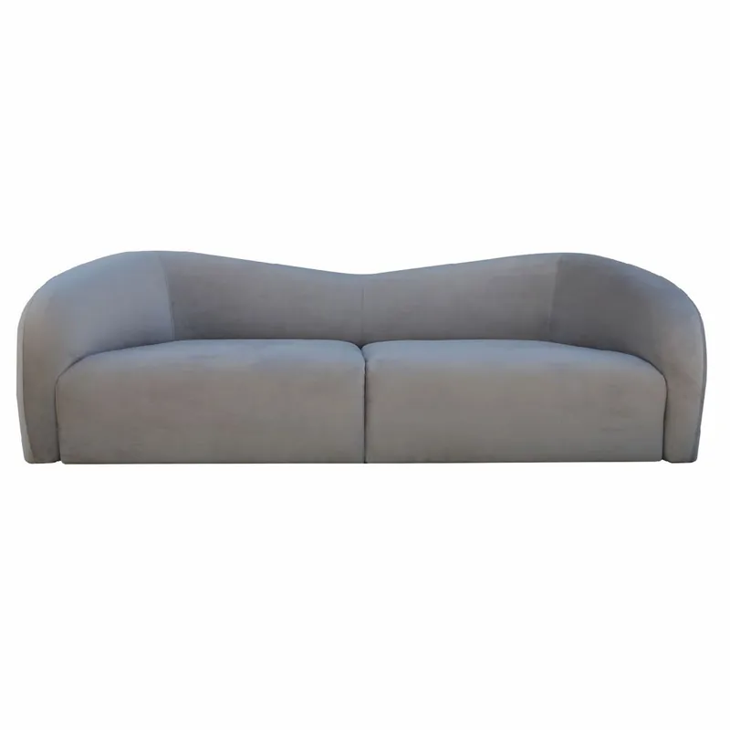 Beliebt Casa Padrino sofá de lujo de 3 plazas de salón gris 238 cm - Interior de salón
