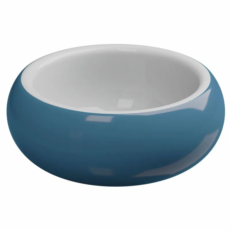 Nur Für Kurze Zeit Casa Padrino bañera de lujo independiente en acrílica azul / blanco Ø 150 cm - Hecho en Italia