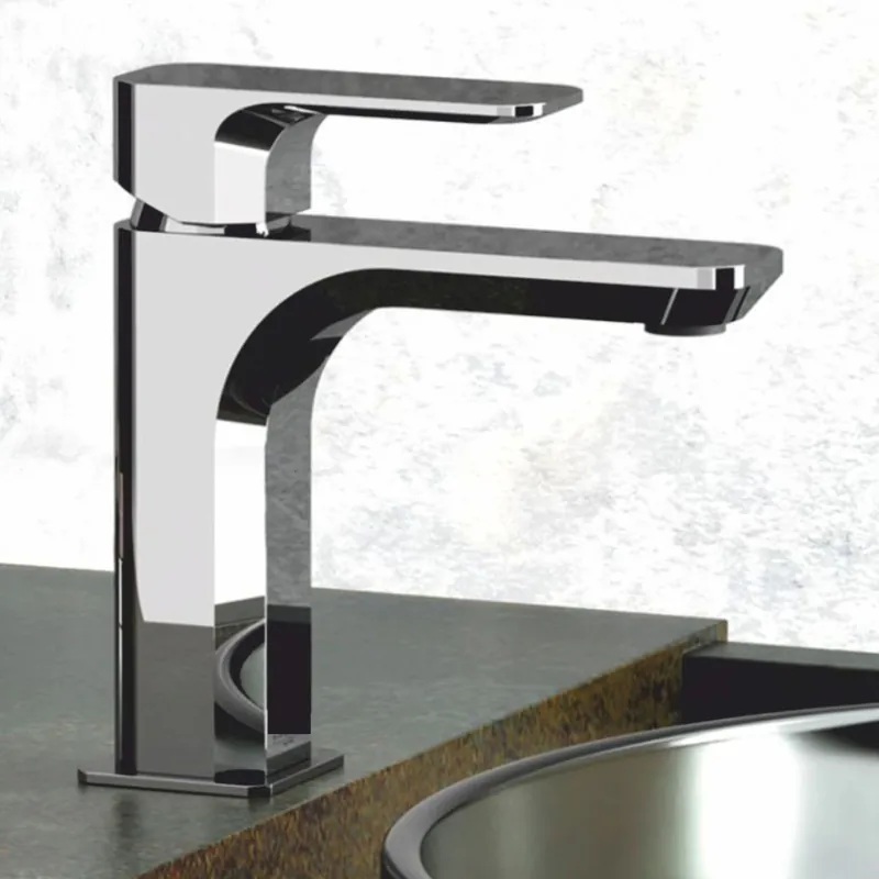 Geprüft Casa Padrino grifo de lavabo de lujo cromo A. 16,7 cm - Accesorios de baño - Hecho en Italia