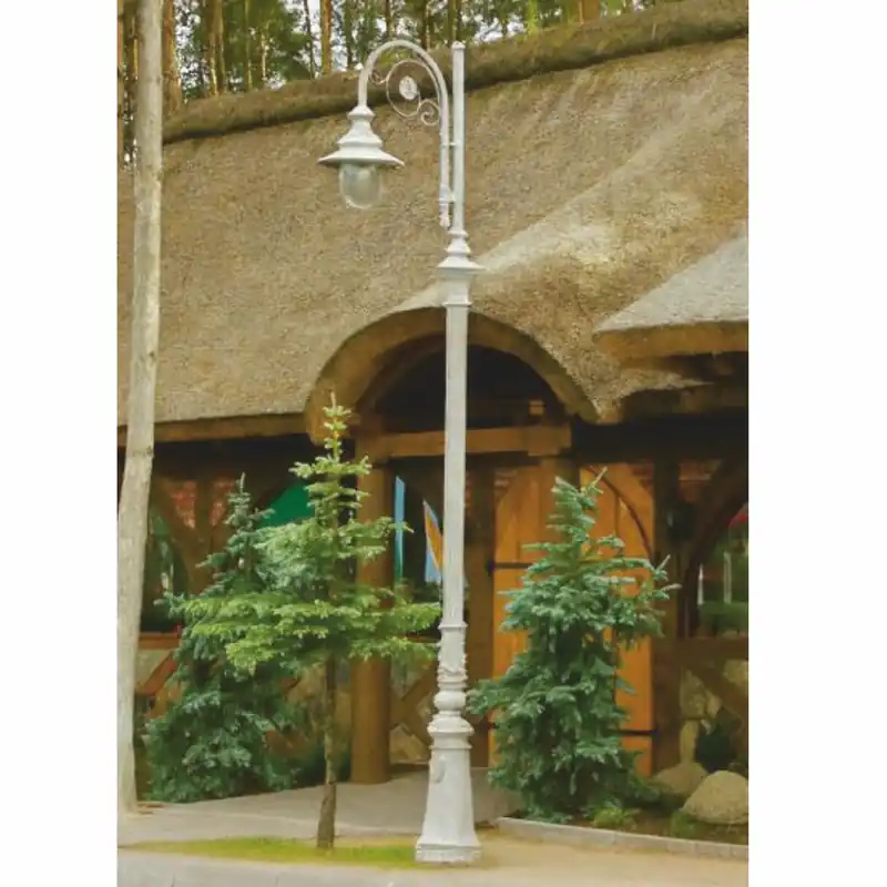 Casa Padrino linterna de calles / linterna de jardín Art Nouveau blanco - Iluminación exterior Saisonangebot