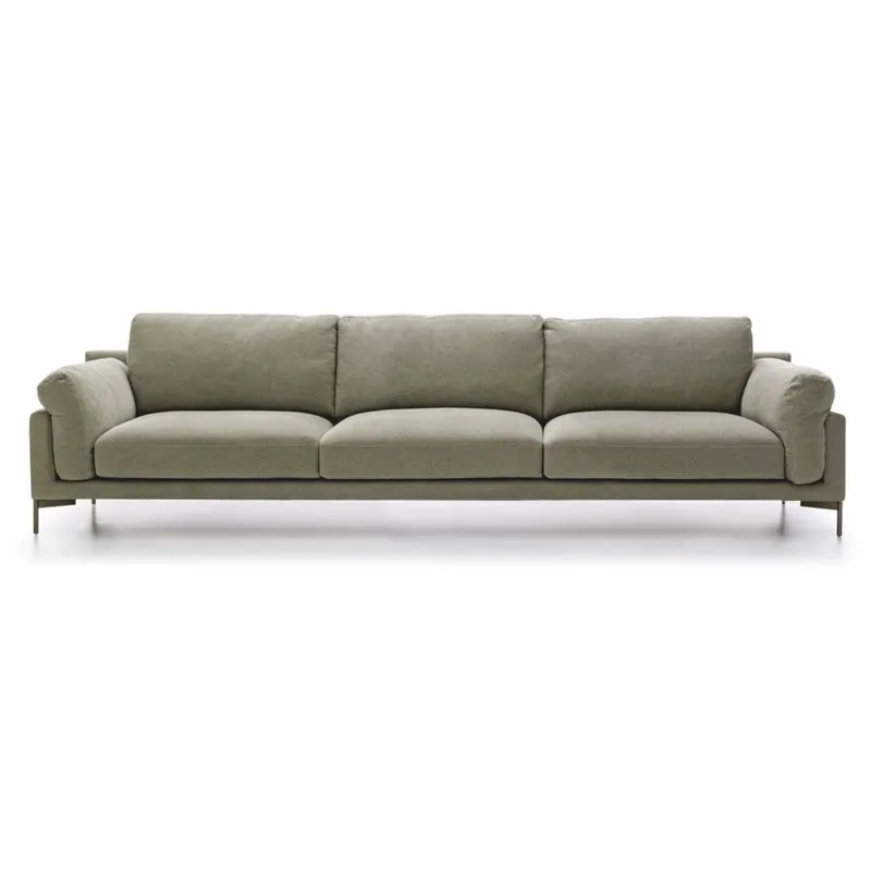 Casa Padrino sofá de lujo gris 300 cm - Muebles de lujo para salones y hoteles Schneller Versand