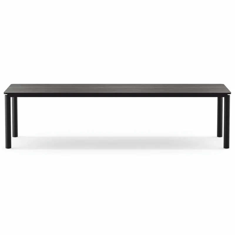 Casa Padrino Mesa de Comedor de Lujo Negro 300 cm - Muebles de Comedor de Lujo Neu