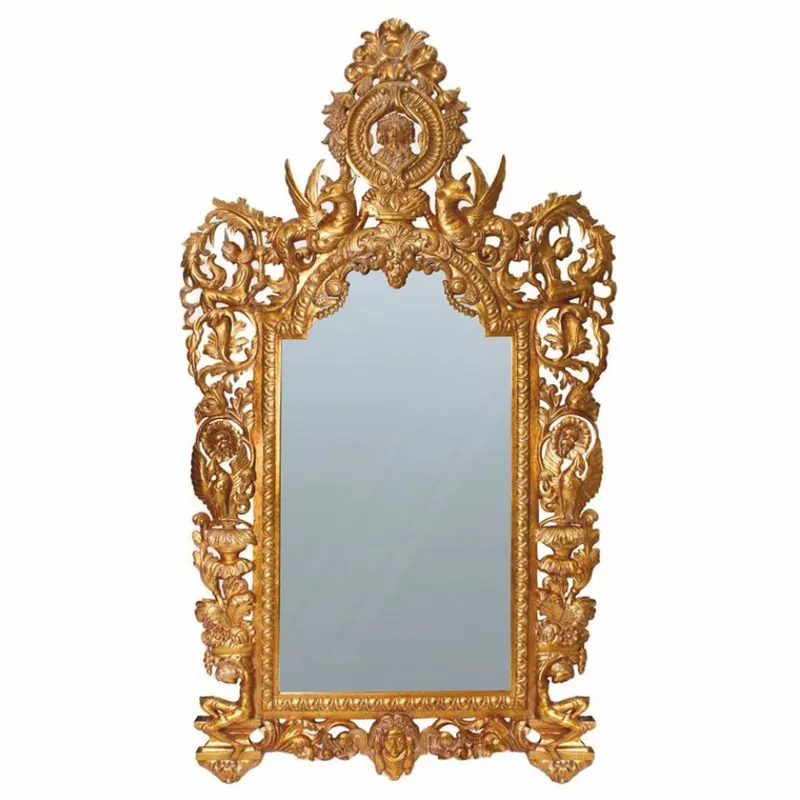 Sonderaktion Casa Padrino Espejo Barroco de Lujo Oro Al. 255 cm - Magnífico Mueble Barroco