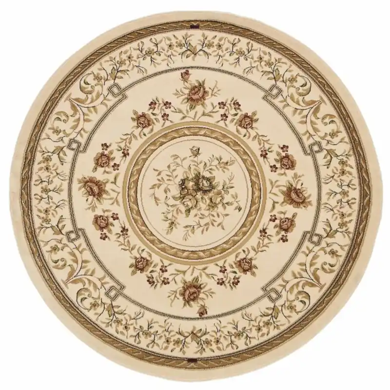 Saisonangebot Casa Padrino Alfombra de Salón Barroco de Lujo Beige / Marrón - Varios Tamaños