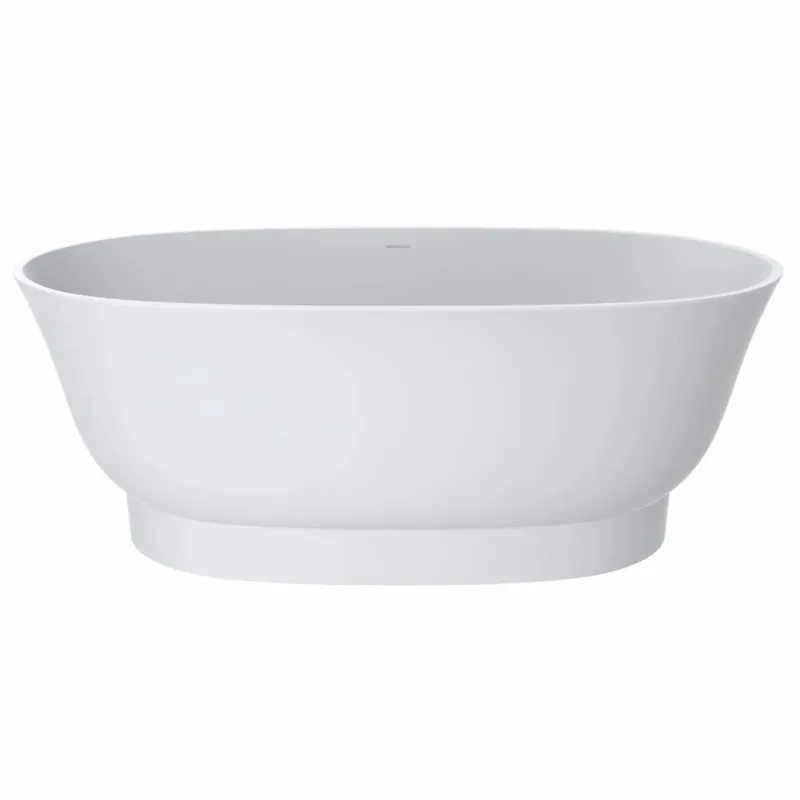 Neue Ware Casa Padrino bañera de lujo independiente Art Deco de lujo blanco mate 160 cm