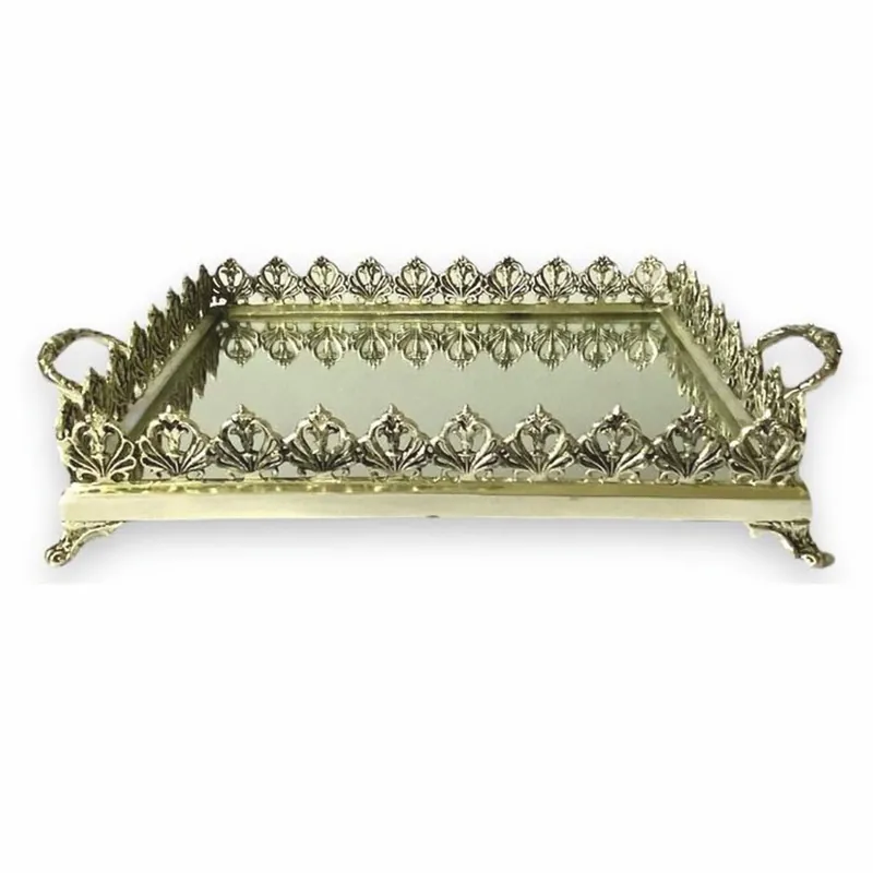 Bestseller Casa Padrino bandeja barroco oro 45 cm - Accesorios de catering de estilo barroco