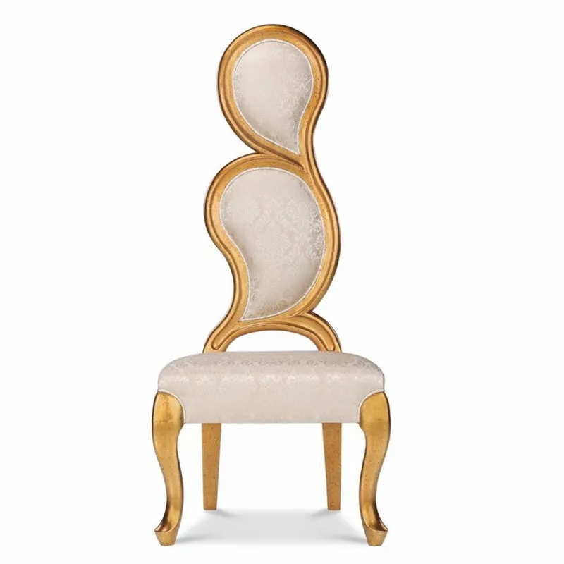 Casa Padrino sillón barroco de lujo lado izquierdo plata / oro Al. 142 cm - Muebles barrocos Mega-Angebot
