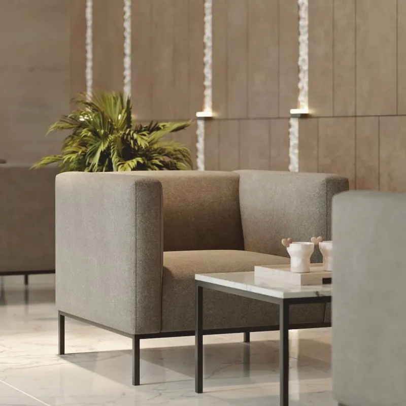 Echt Casa Padrino sillón de lujo para salón y hotel gris / negro 90 cm - Interior de lujo