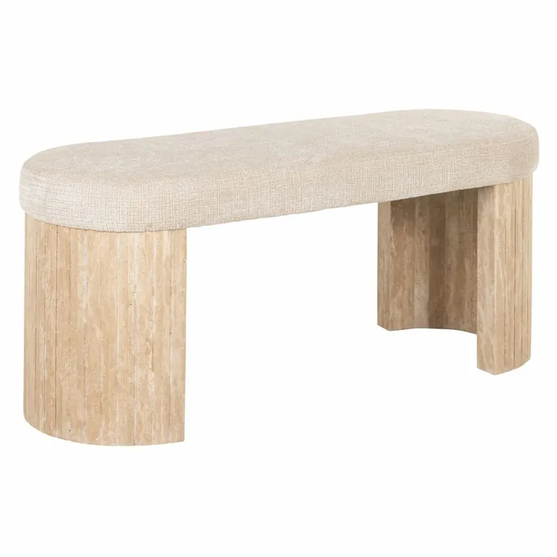 Casa Padrino Banco de Lujo Beige 120 cm - Muebles de Salón y Hotel Saisonangebot