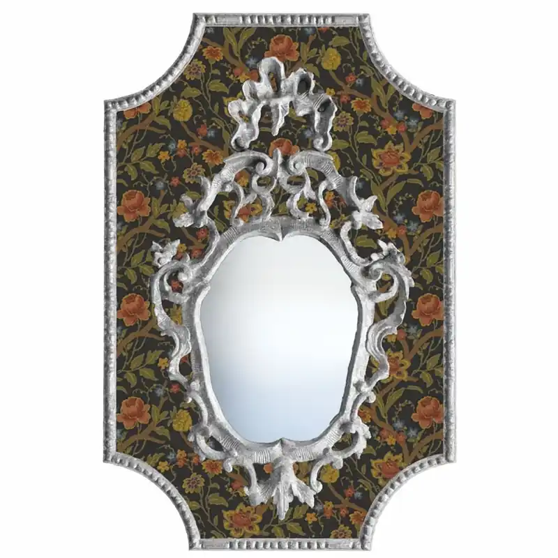 Casa Padrino Espejo Barroco de Lujo Multicolor / Plata - Muebles Barrocos - Hecho en Italia Kracherpreis