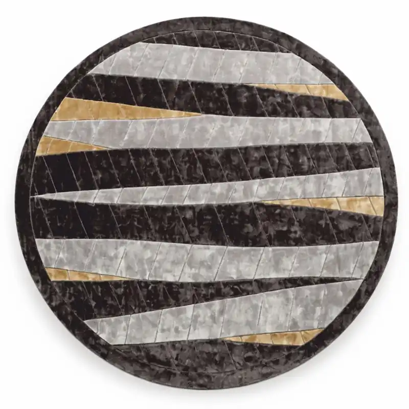 Casa Padrino Alfombra de Salón de Lujo Gris / Beige - Varios Tamaños Highlight