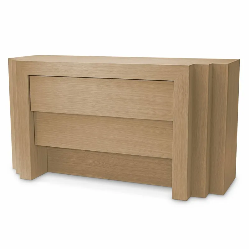 Casa Padrino cómoda de lujo con 3 cajones beige 134 cm - Muebles de lujo Günstig