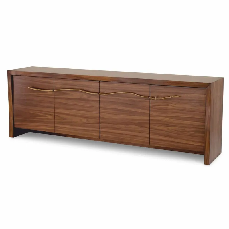 Sichere Zahlung Casa Padrino Aparador de Lujo Marrón / Bronce 240 cm - Muebles de Salón y Hotel