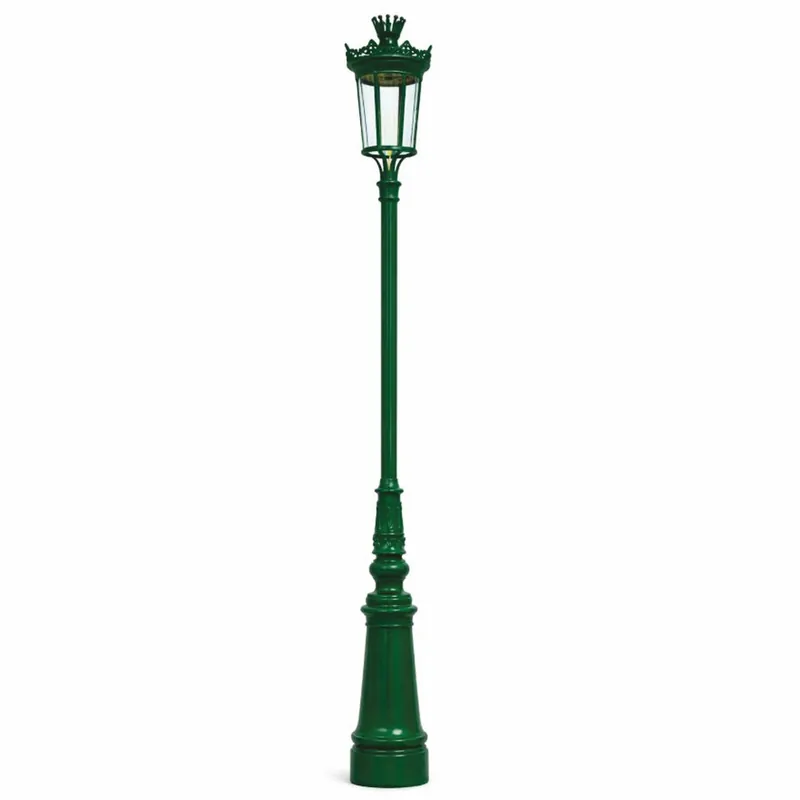 Jetzt Bestellen Casa Padrino linterna de jardín / linterna de calles Art Nouveau verde Al. 336 cm