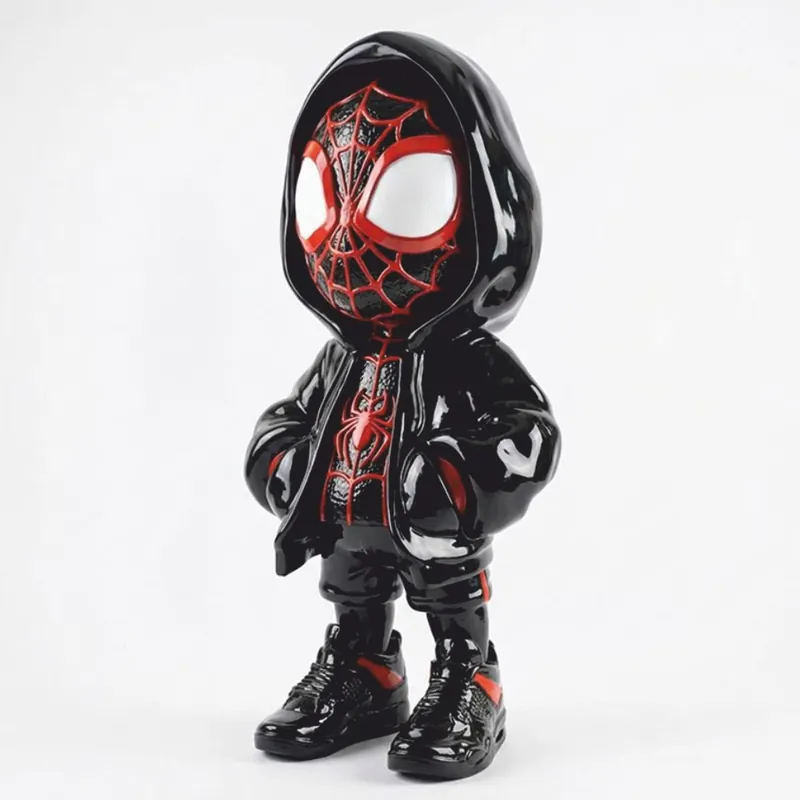 Casa Padrino escultura decorativa negro / rojo Al. 120 cm - Figura de jardín Schneller Versand