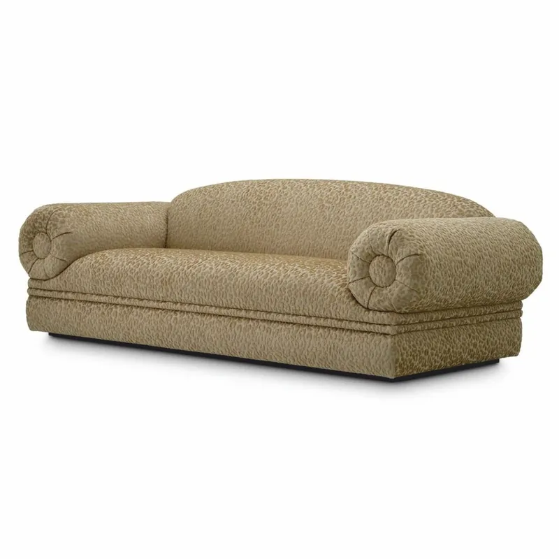 Schnäppchen Casa Padrino sofá de lujo de salón beige 234 cm - Muebles de salón y hotel