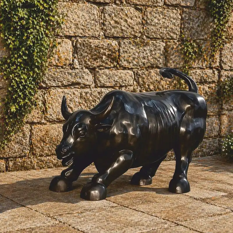Casa Padrino escultura decorativa de lujo toro bronce gris 86 cm - Figura de bronce Kracherpreis