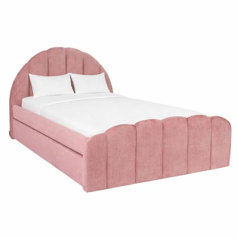 Schnäppchen Casa Padrino cama de matrimonio de lujo rosa 120 x 200 cm - Muebles de dormitorio