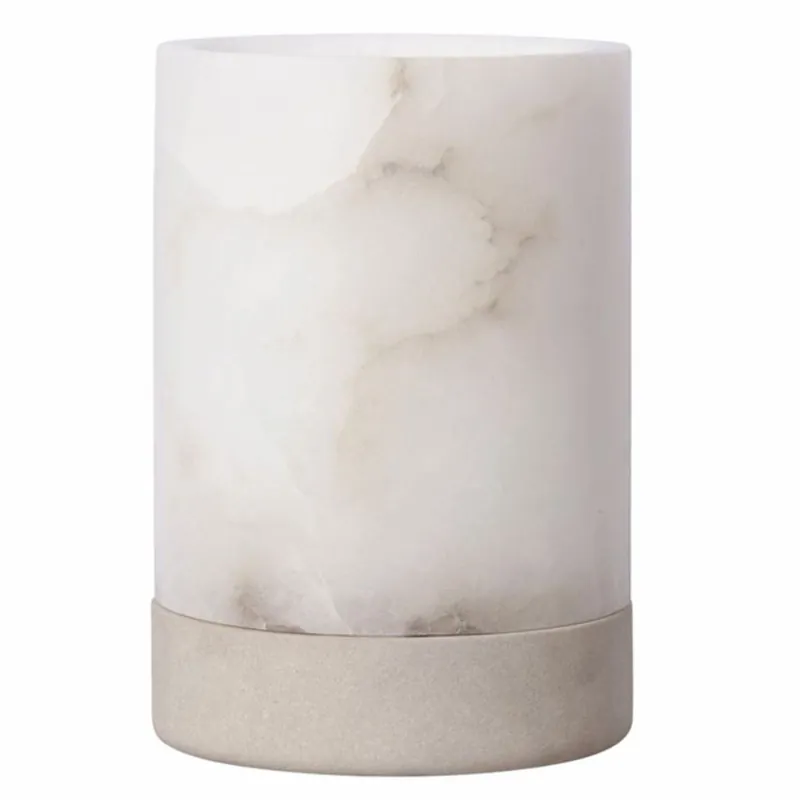 Beliebt Casa Padrino candelabro de lujo alabastro / gris Al. 28 cm - Accesorios de lujo