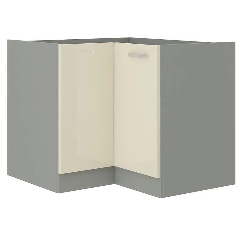 Eck-Küchenschrank Karmen 89x89 DN 1F BB dampf-, temperatur- und spritzwasserbeständiger Schrank Markenware