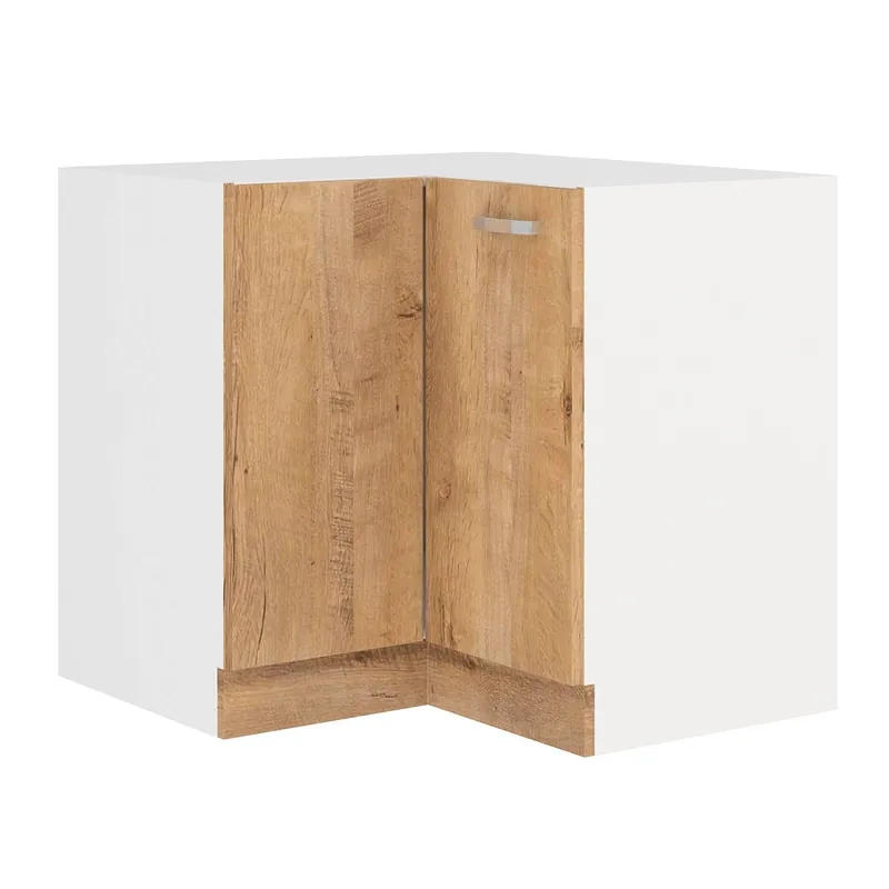 Nur Heute Eck-Küchenschrank Lento 89x89 DN 1F BB dampf-, temperatur- und spritzwasserbeständiger Schrank