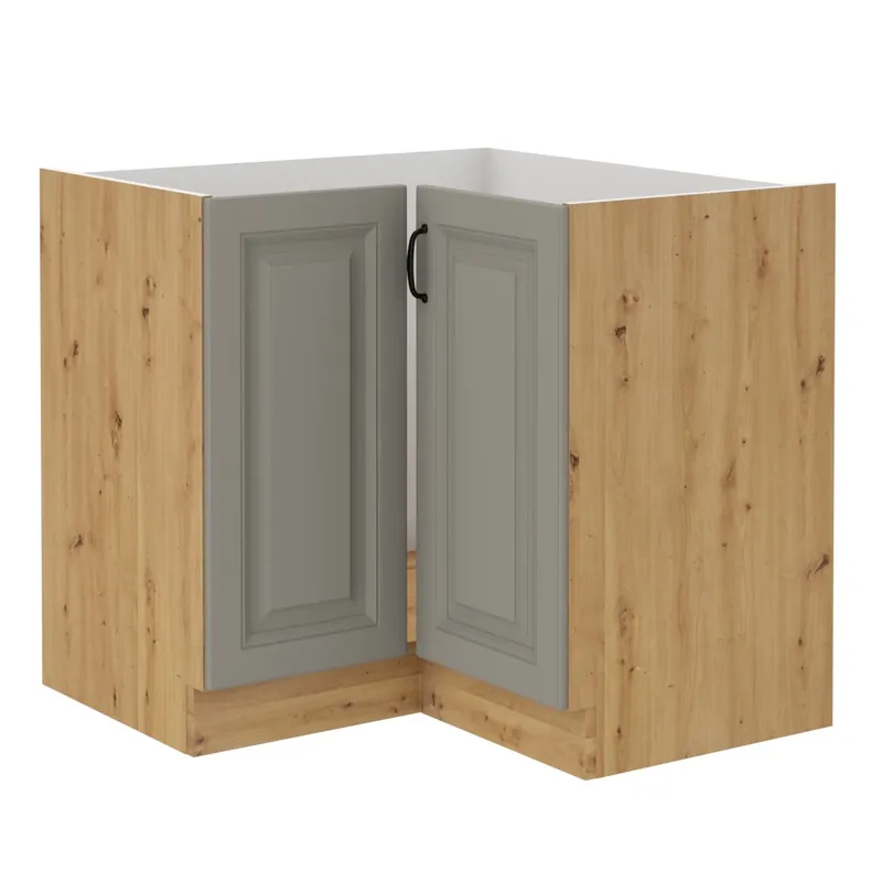 Aktuell Eck-Küchenschrank Delos 90x90 DN 2F BB dampf- hitze- und spritzwassergeschützt