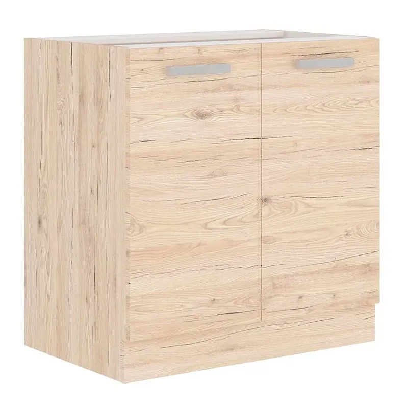 Bestpreis Unterschrank Borno 80 ZL 2F BB Küchenschrank resistent gegen Dampf, Hitze und Verschütten