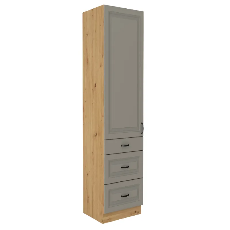 Angebot Delos 60 DKS-210 3S 1F Küchencontainer mit Schubladen dampf-, hitze- und auslaufsicherer Schrank