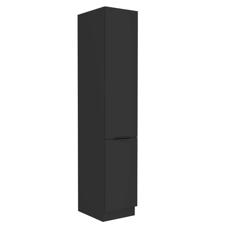 Küche Sockel Schwarz 40 DK-210 2F Metallkante Griffe Feuchtigkeit und Schäden resistent Schrank Nur Für Kurze Zeit