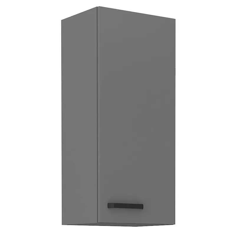 Preis Gesenkt Verdi 40 G-90 1F Küchenwandschrank feuchtigkeits- und beschädigungsbeständiger Schrank schwarze Metallgriffe